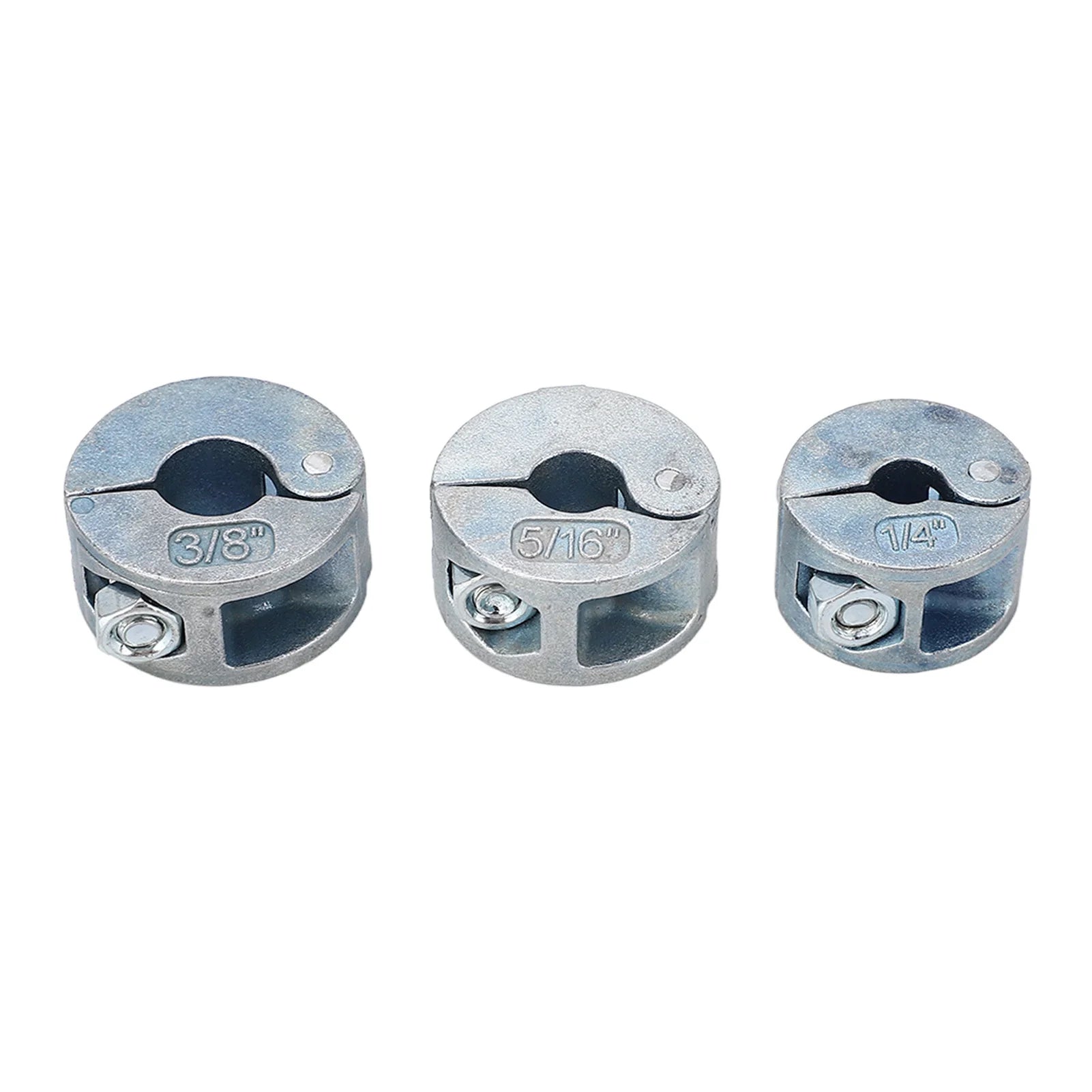 Drill Bit Stopper Collars Zinc Alloy Drilling Depth Stop Rings with Hex Wrench Open Type Open Drill Stop Rings Peaceful Pleasures Health and Wellness