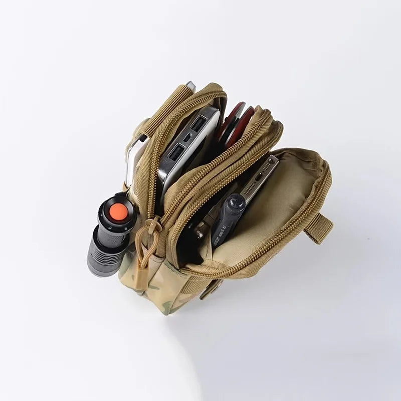 Camouflage Tactical Fanny Pack | Hiking Running Belt Bag