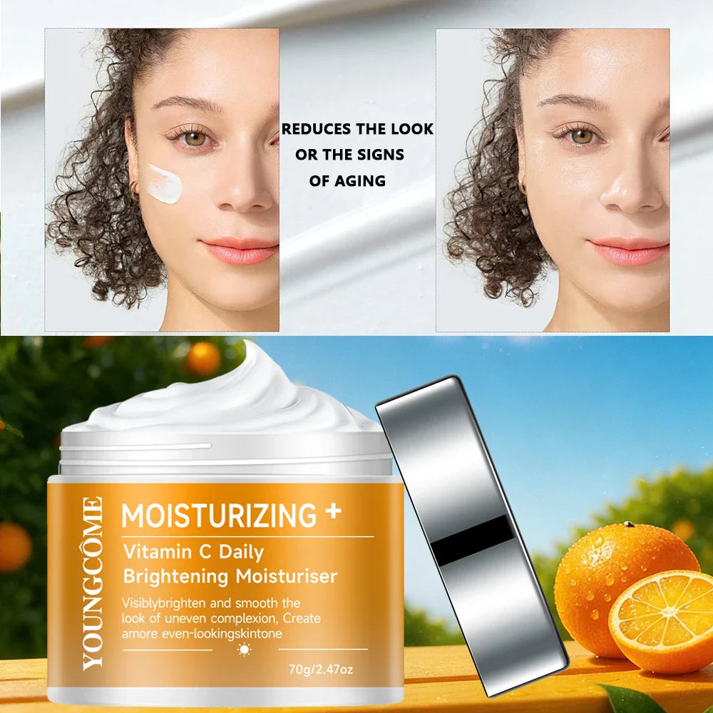 Vitamin C Brightening Face Cream – Daily Hydration 40/70g