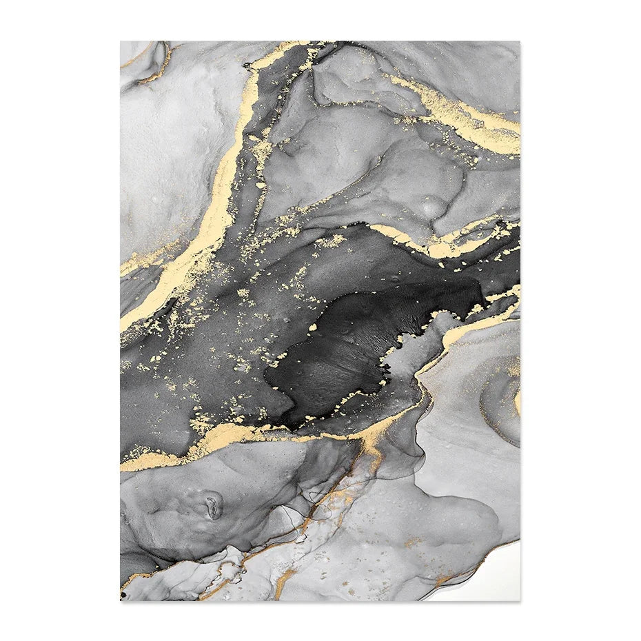 Triad Marble Beige Abstract Canvas Wall Art | Minimalist Décor Canvas Wall Art Peaceful Pleasures Health and Wellness PICTURE 5 40x50cm Unframed