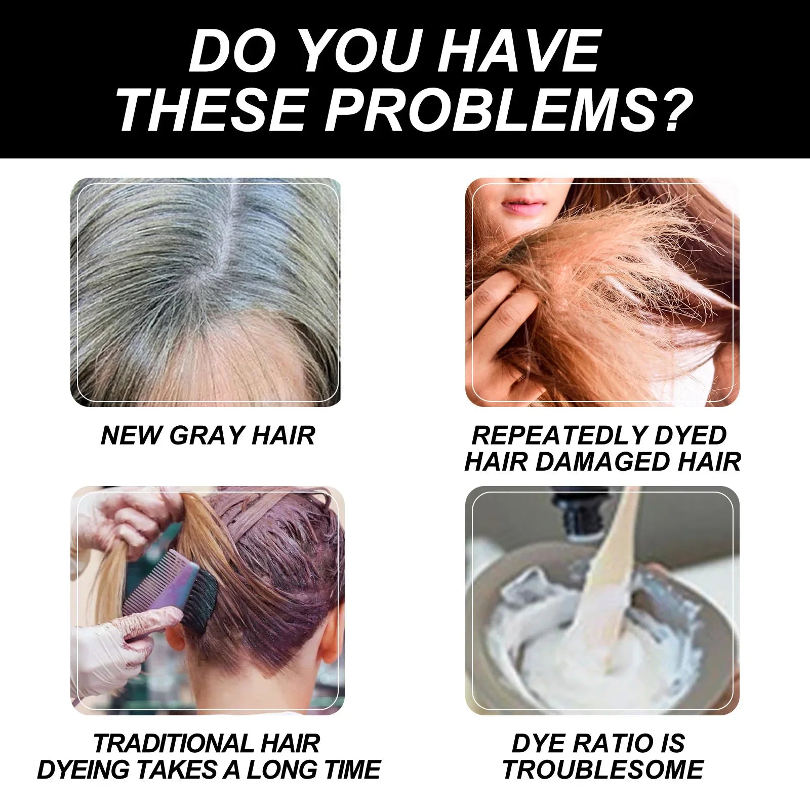 Plant-Based Permanent Hair Dye Cream for Gray Coverage Peaceful Pleasures Health and Wellness