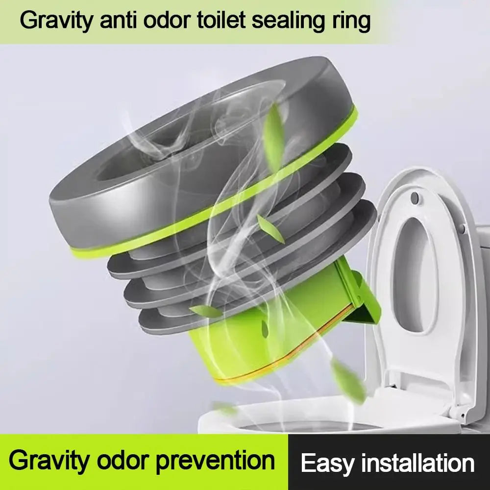 Toilet Flange Anti-Backflow Wax Seal Ring | Leak-Proof ABS