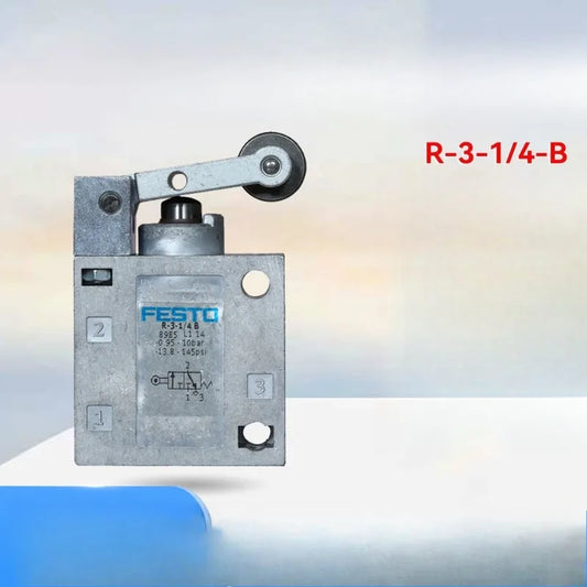 Parts for FESTO Festo Roller Lever Valve R - 3-1/4 - B 8985 Round Head Direct Action Valve Peaceful Pleasures Health and Wellness 6808 V-3-1 4-B
