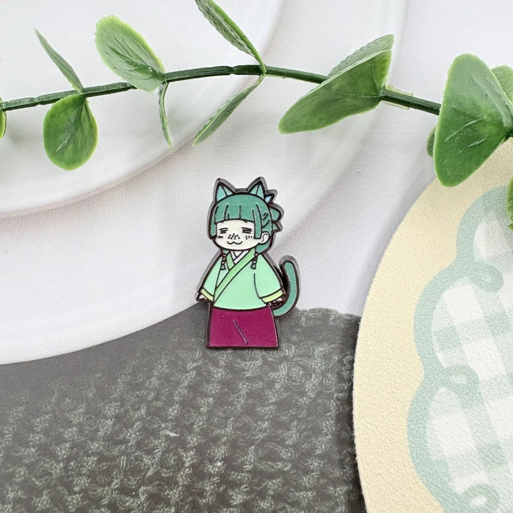 Maomao Jinshi Enamel Pin | The Apothecary Diaries Brooch
