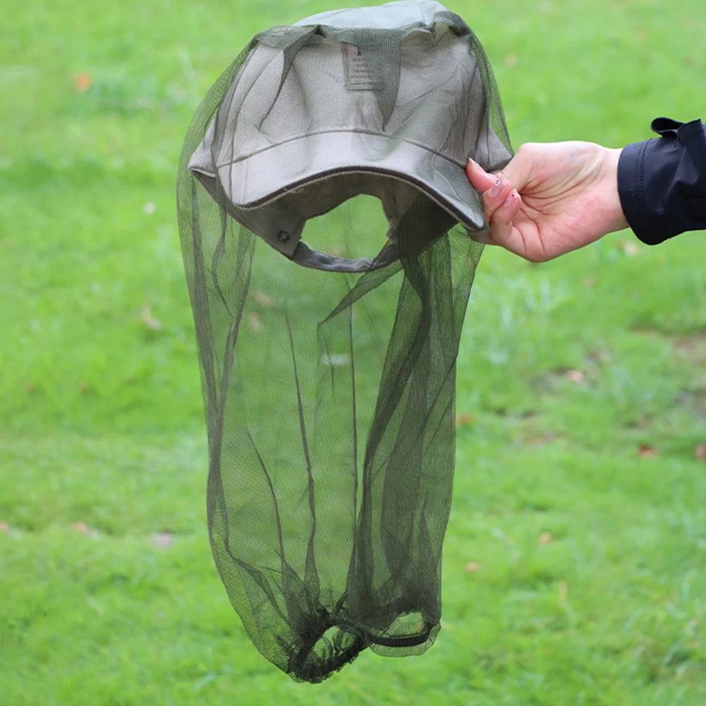 Anti-Mosquito Head Net Hat – Breathable Mesh, Outdoor Use Peaceful Pleasures Health and Wellness
