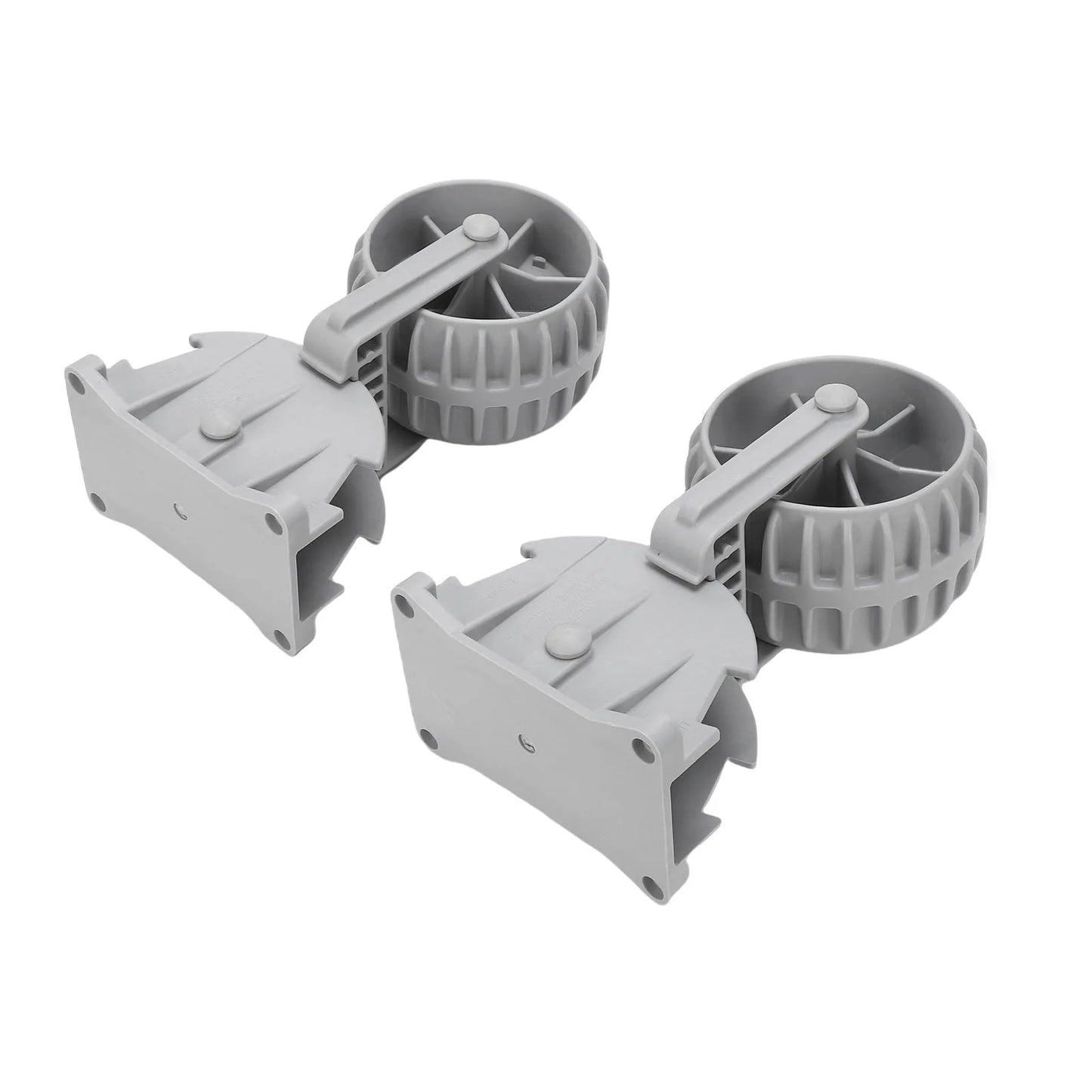 Flip-Up Boat Launching Wheels | Locking Dinghy Towing Wheels