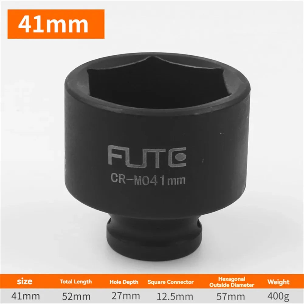 1/2" Drive Impact Socket Square to Hex Adapter | Cr-V Steel