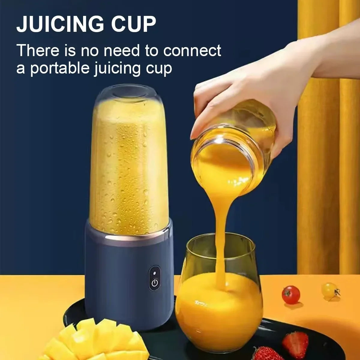 USB Portable Mini Blender Juicer Cup – Travel Smoothie Maker