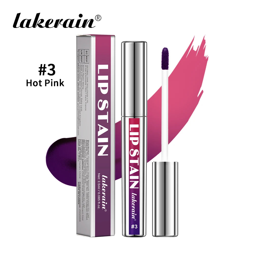 Lakerain 3pc Peel Off Lip Stain Set | Waterproof Long-Lasting Tint