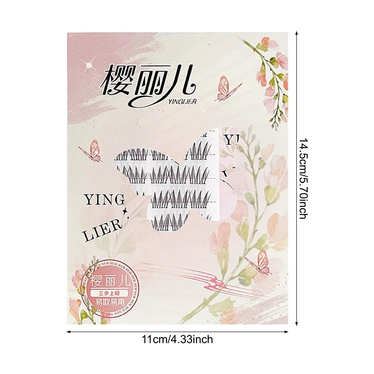 Korean Cluster Lashes | No Glue C Curl Wispy False Eyelashes