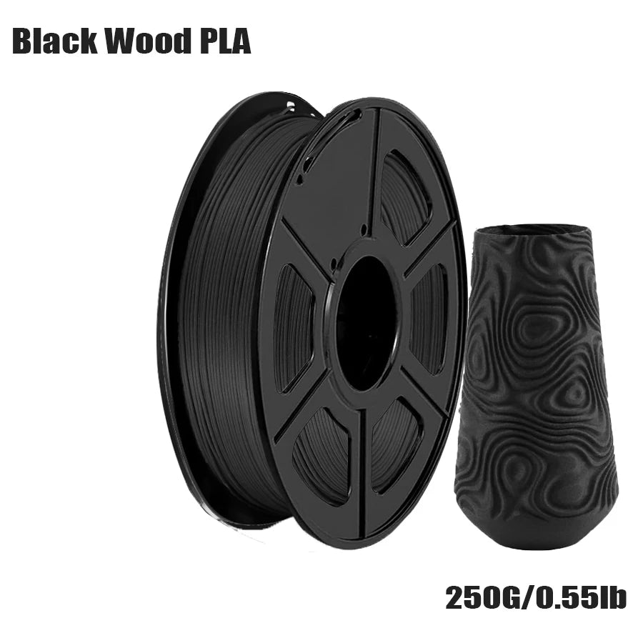 Wood PLA+ Filament 1.75mm | 250g–1000g Spool ±0.03mm