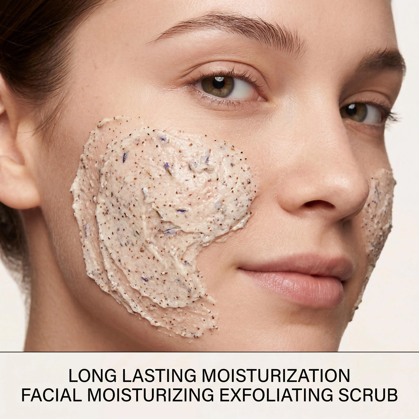 Lavender Face Exfoliating Balm Cream Deep Cleanse Pores Dirt Gentle Exfoliate Reduce Skin Rough Enhance Smoothness Facial Scrub Peaceful Pleasures Health and Wellness