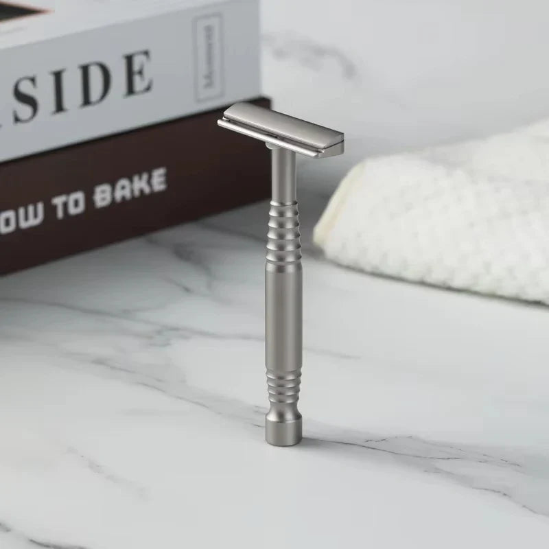 YAQI Remus Safety Razor – 316 Stainless Steel Matte Finish