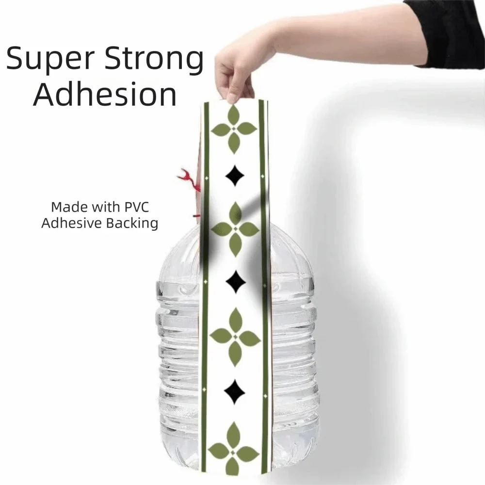 10M Self-Adhesive PVC Skirting Board Strip | Anti-Collision Wall Trim