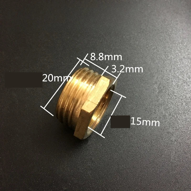 Brass Hose Barb Fitting 4–19mm x 1/2" BSP Female Thread Adapter