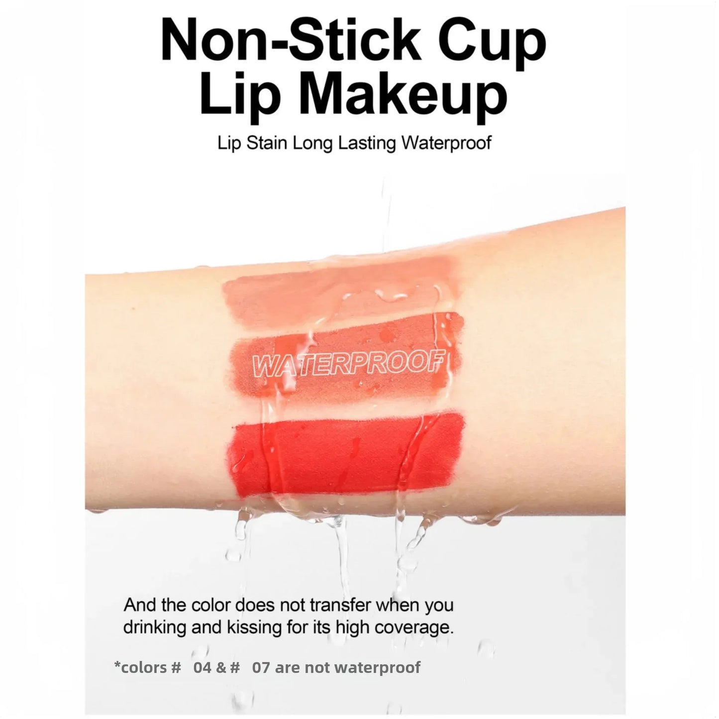 Handaiyan 12-Color Matte Lipstick & Lip Gloss Set – Waterproof