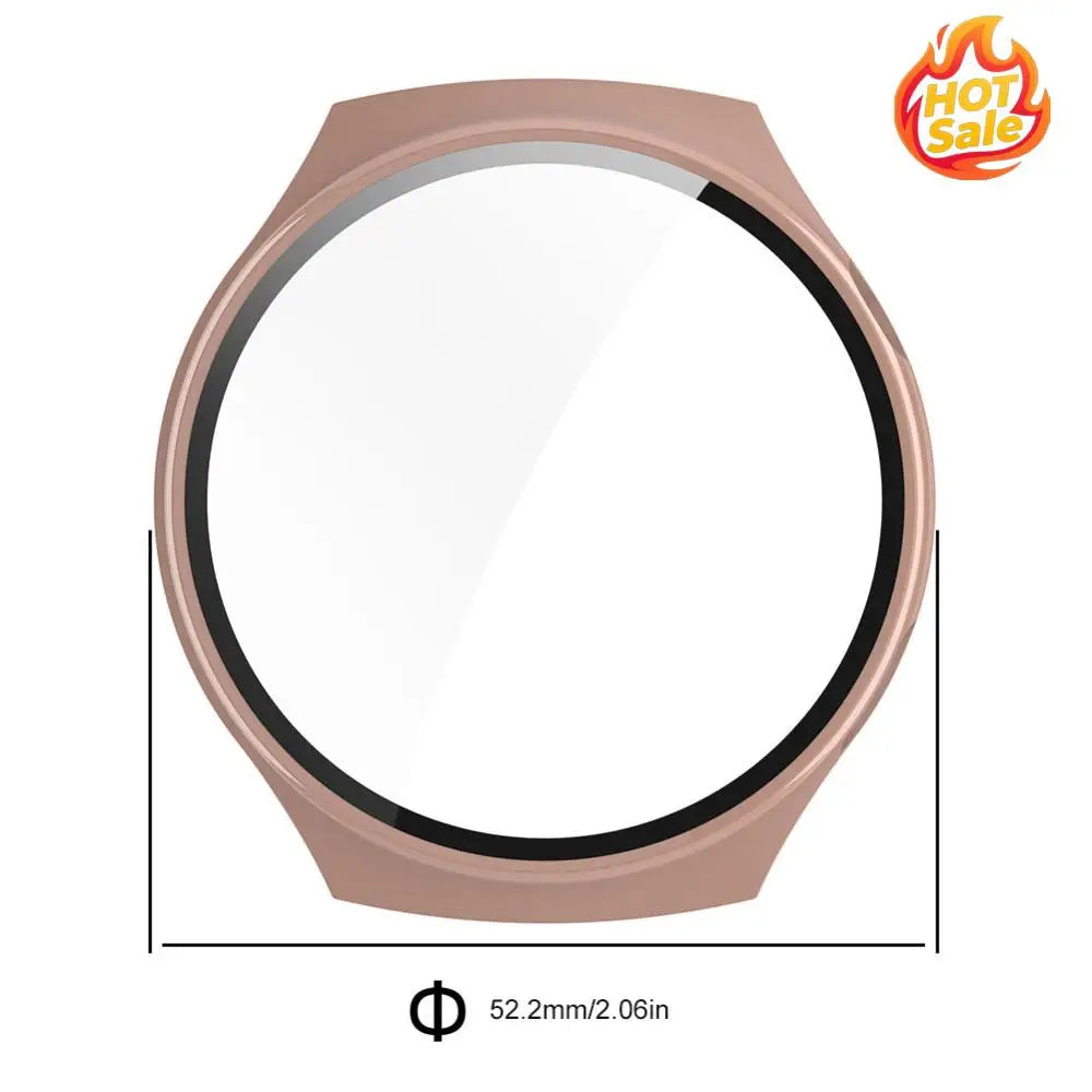 Huawei Watch 4 Pro PC Case & Tempered Glass Protector