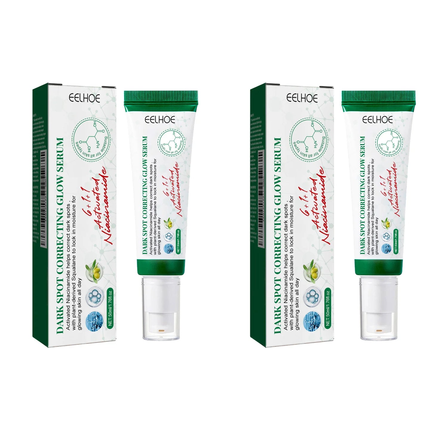 Niacinamide Dark Spot Corrector Serum – Brightening Essence Peaceful Pleasures Health and Wellness 2Pcs