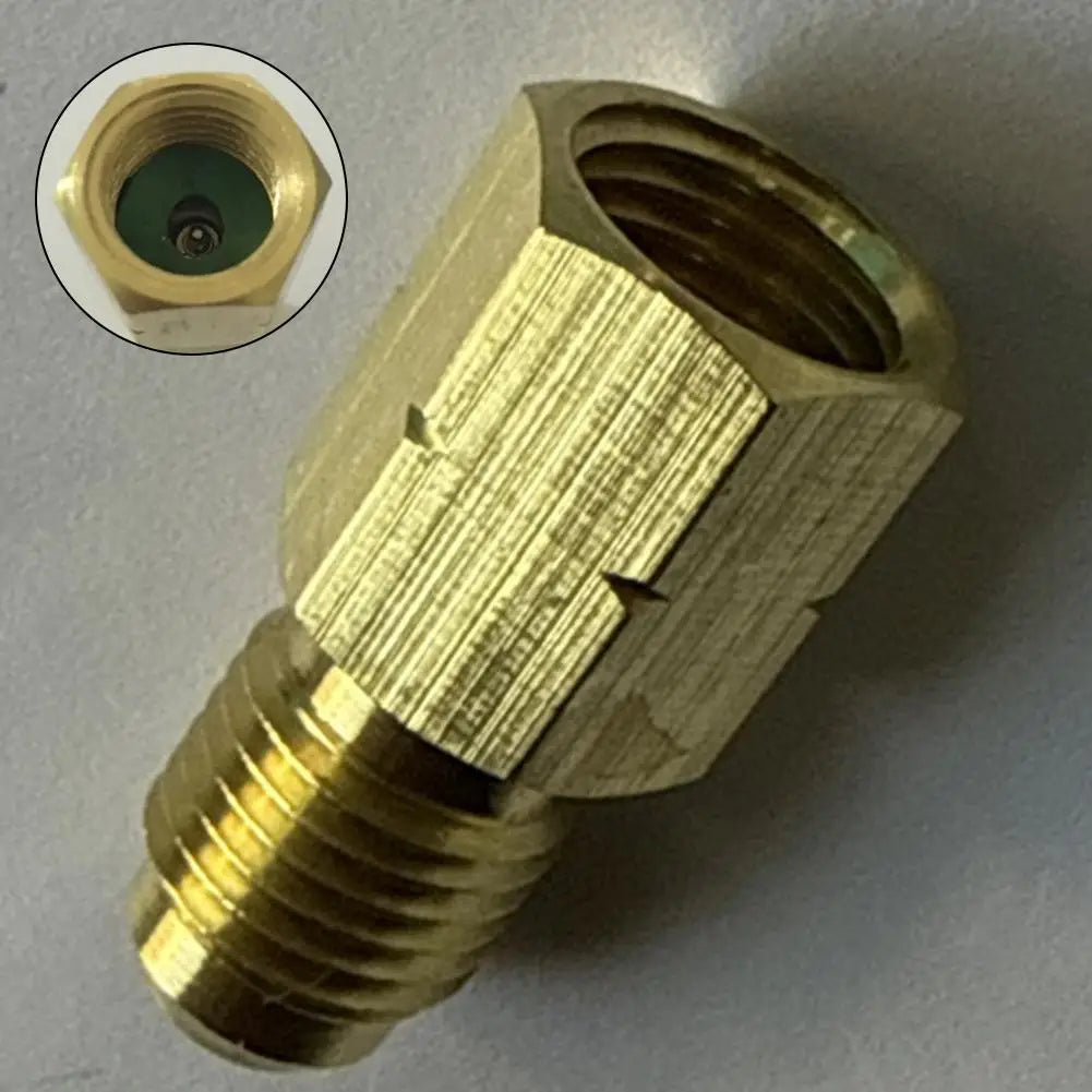 R32 1/4 SAE Thread Adapter for R32/R454B Connectors Peaceful Pleasures Health and Wellness