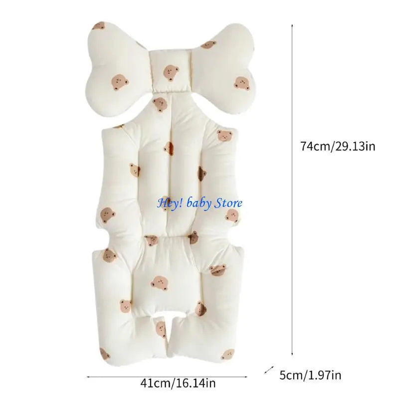 Baby Stroller Cushion Pad – Soft Cotton Infant Seat Mat