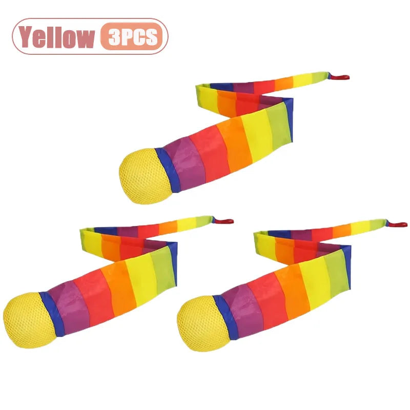 Rainbow Meteor Ball Set 1–20 PCS | Soft Tail Throwing Catching Toy