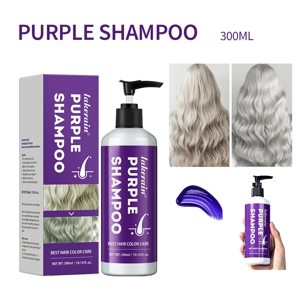 Purple Toning Shampoo for Blonde, Bleached & Gray Hair 300ml