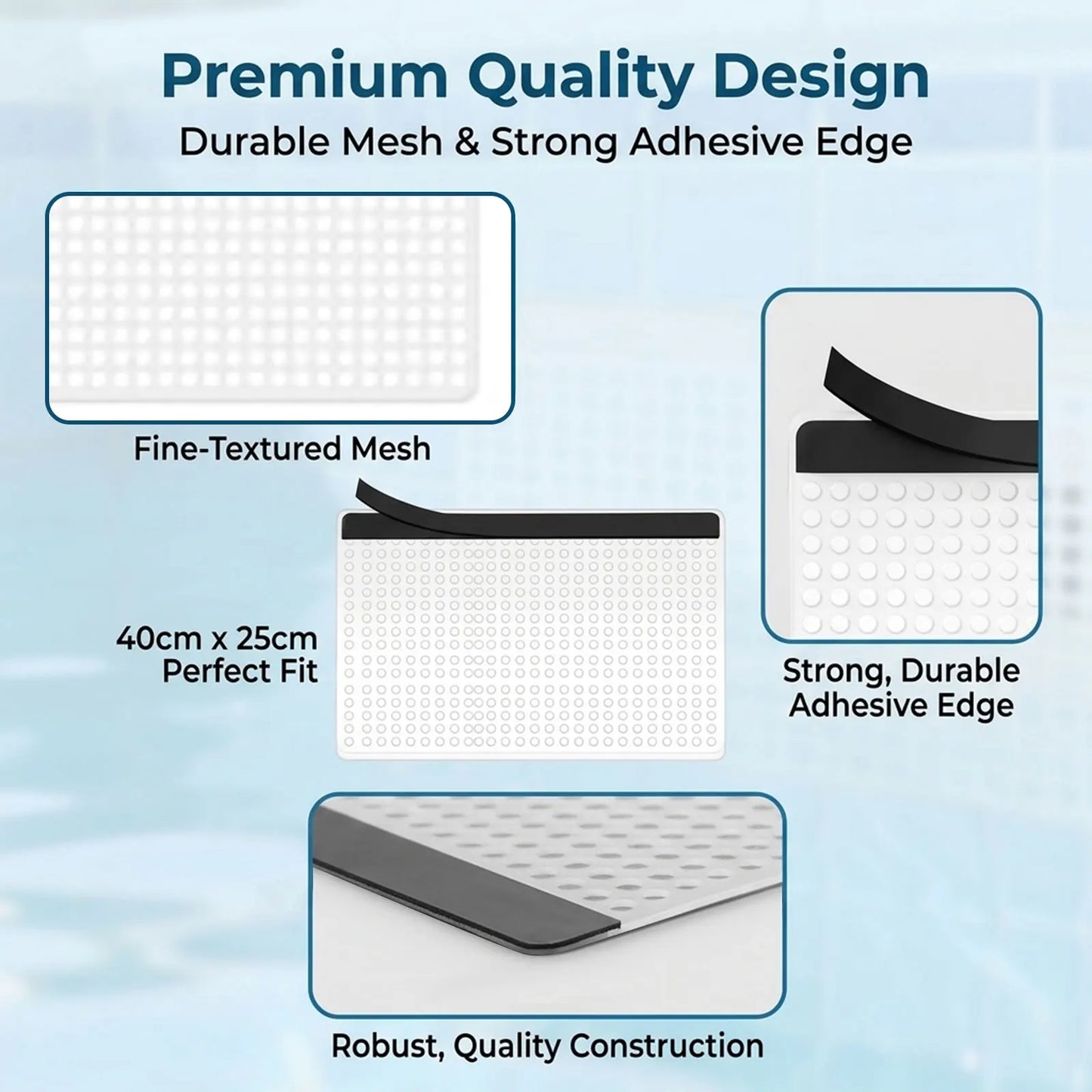 Pool Skimmer Net Pool Skimmer guard kit Leaf Guard Mesh Screen Protective Heavy-Duty for Pond Poolside Hot Tub pool cleaning net Peaceful Pleasures Health and Wellness