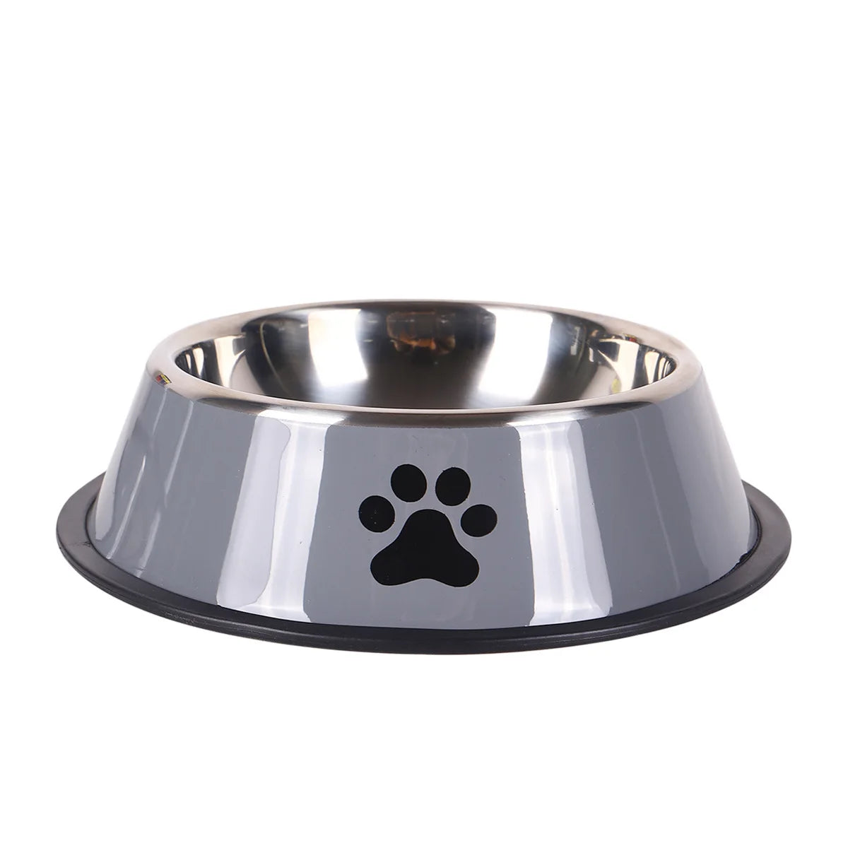 Stainless Steel Pet Bowl | Anti-Slip, Stackable Dog & Cat Feeder