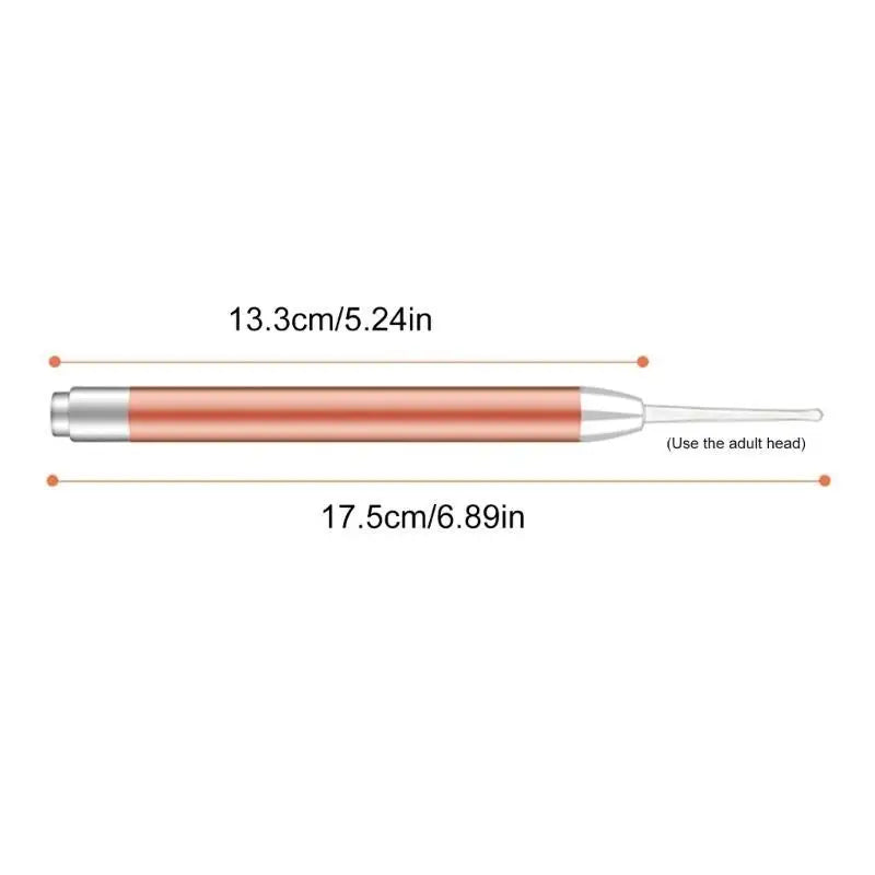LED Ear Wax Removal Tool with 2 Spoon Tips | Safe Ear Pick