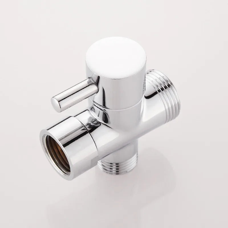 G1/2 3-Way Diverter Valve – Shower, Bidet & Sink T-Adapter