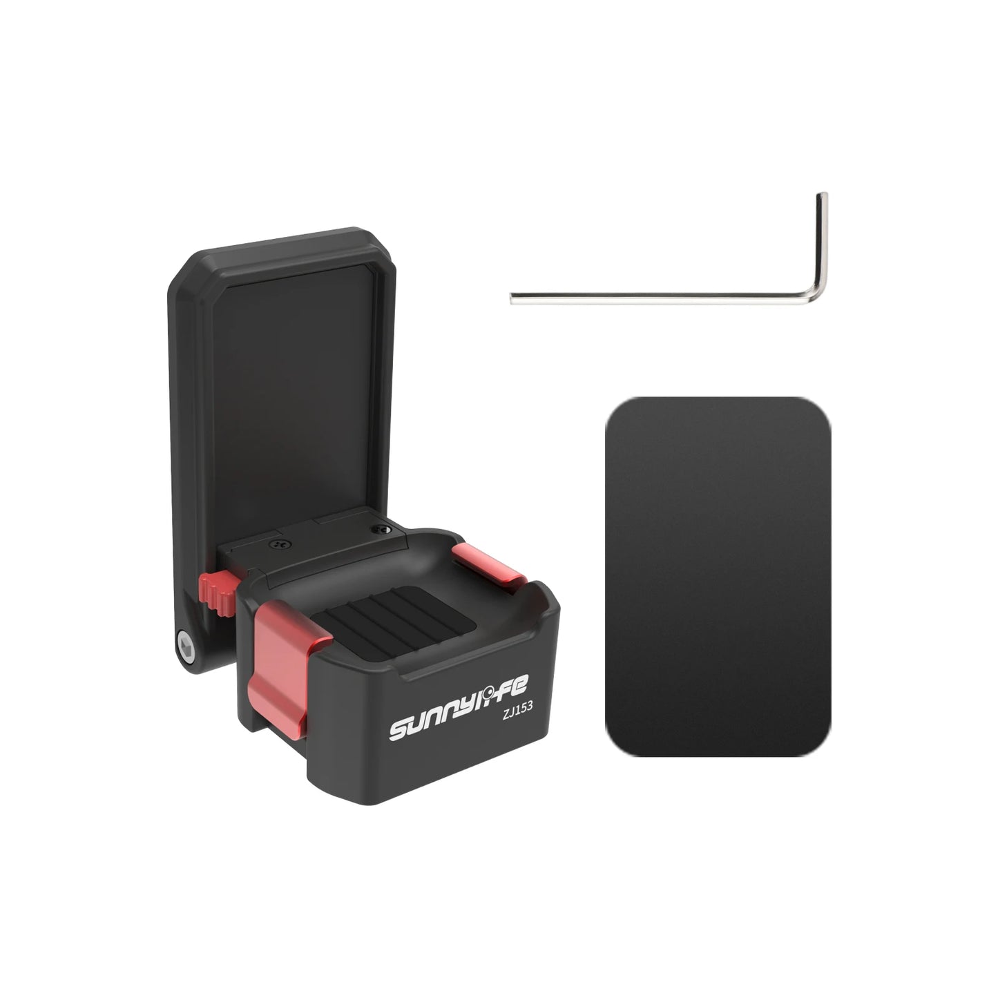 For DJI Osmo Pocket4/3 Quick Release High-Strength Magnetic Bracket Adjustable Base Portable Outdoor Photography Accessories Peaceful Pleasures Health and Wellness Black