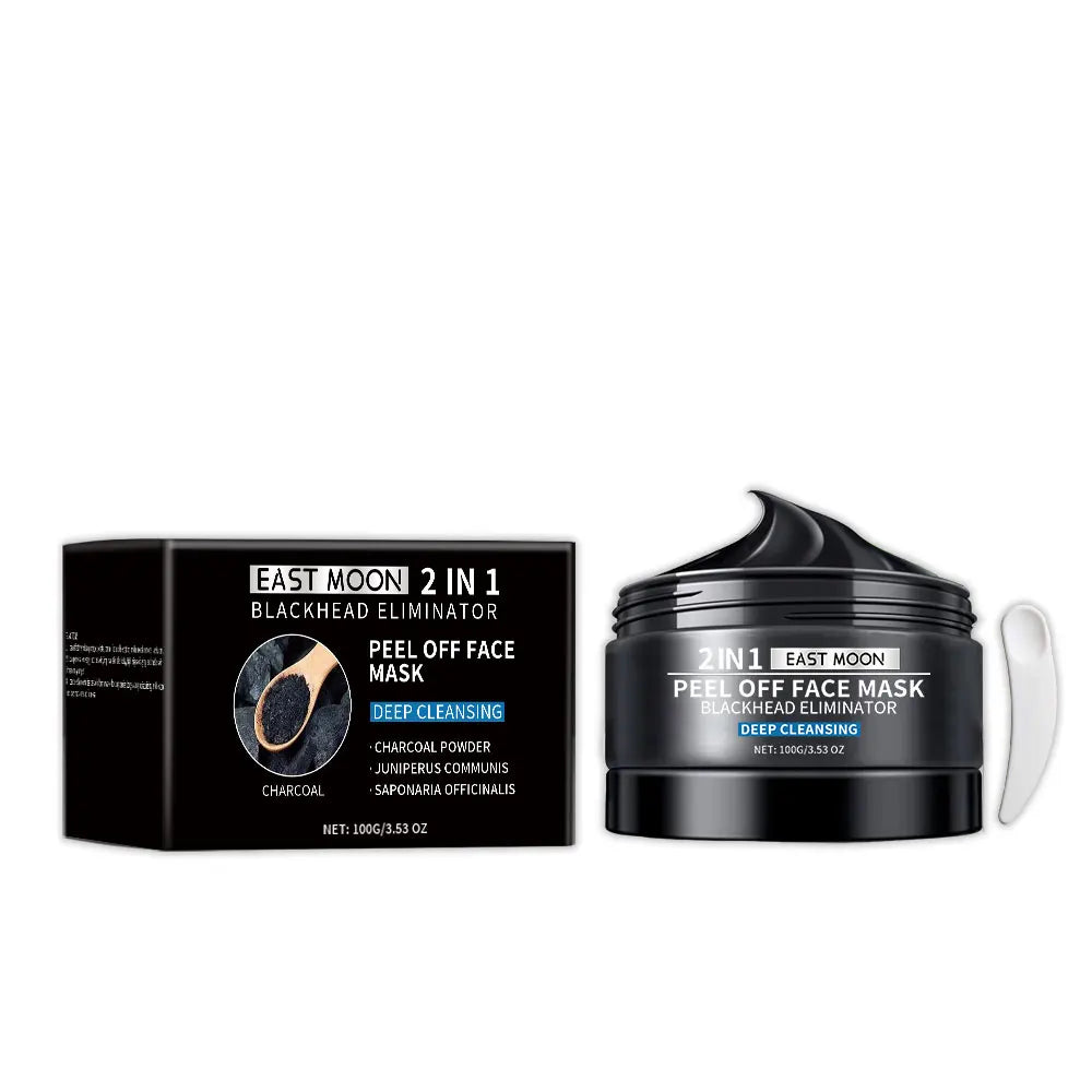 Bamboo Charcoal Blackhead Peel Mask – Deep Pore Cleanser