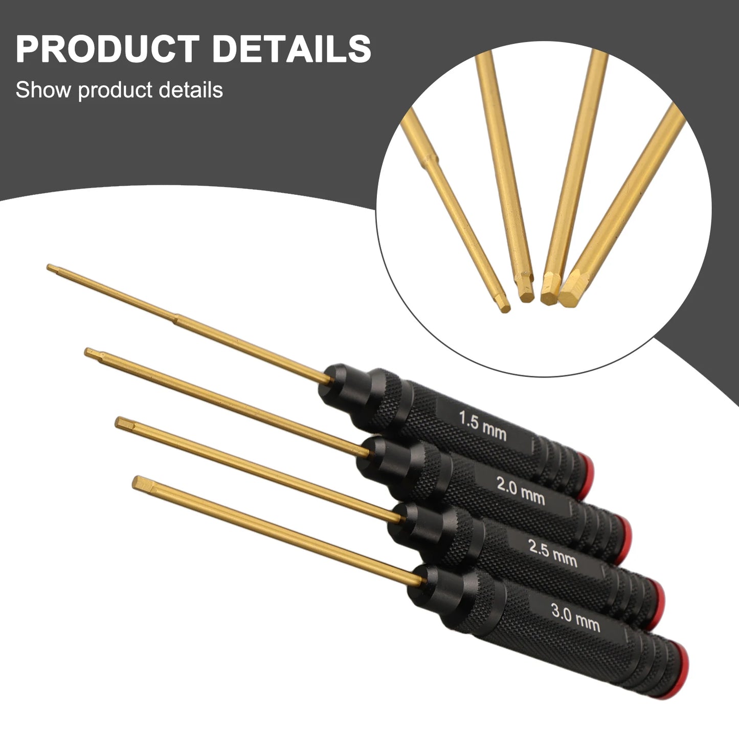 1 Hex Screw Driver Hexagon Screwdriver Tool RC Models 5 2 0 Wrench