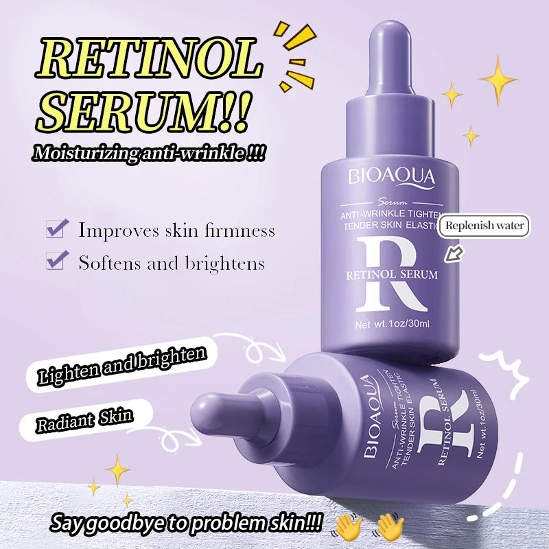 BIOAQUA Vitamin C Retinol Hyaluronic Acid Face Serum Set