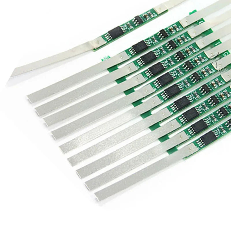 1S 3.7V Li-Ion BMS Protection Board + Nickel Strip (10/20pcs)
