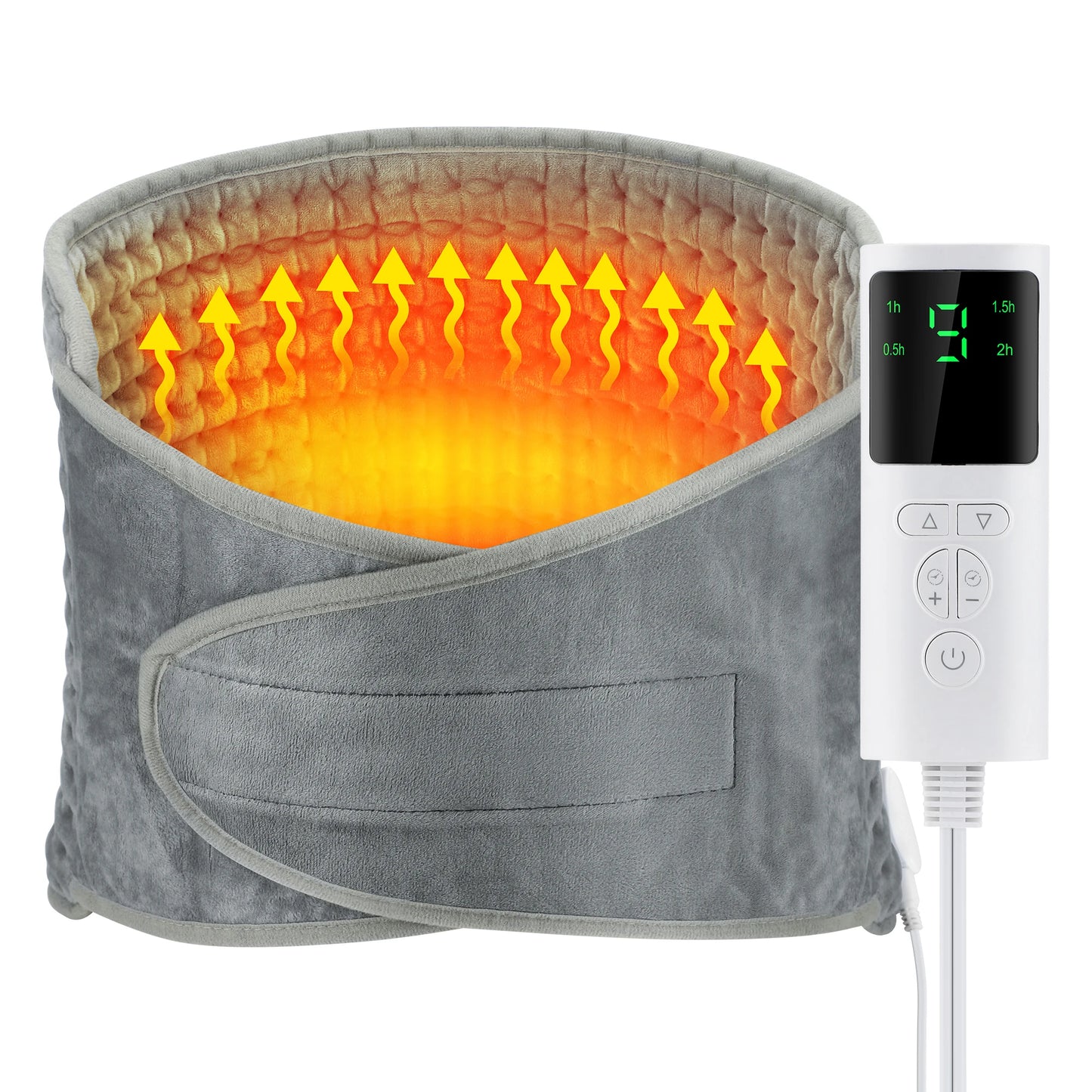 Back Heating Support Belt Heated Waist Brace With Adjustable Temperature Warm Back Belt Abdomen Warmer Lumbar Support Pad Peaceful Pleasures Health and Wellness