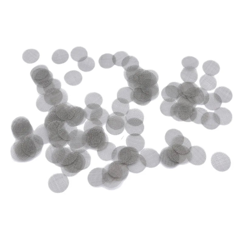 Stainless Steel Hookah Screens 20mm | 100/500pcs Pipe Filters