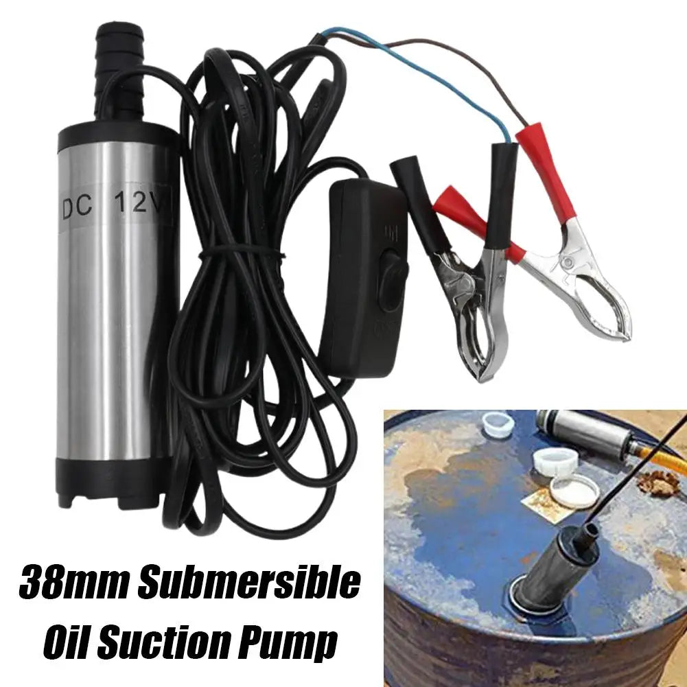 12 Volt Stainless Steel Submersible Pump for Fuel Transfer Peaceful Pleasures Health and Wellness