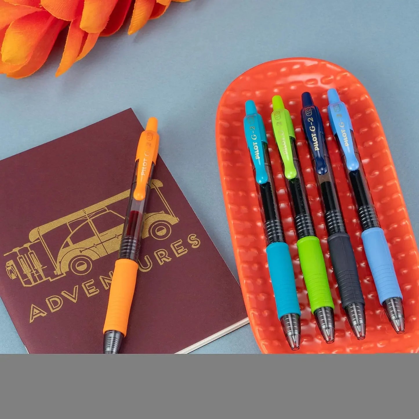 Premium Retractable Gel-Ink Pens, Bold 1.0mm Point, Assorted Colors, 14-Pack for School and Office Peaceful Pleasures Health and Wellness