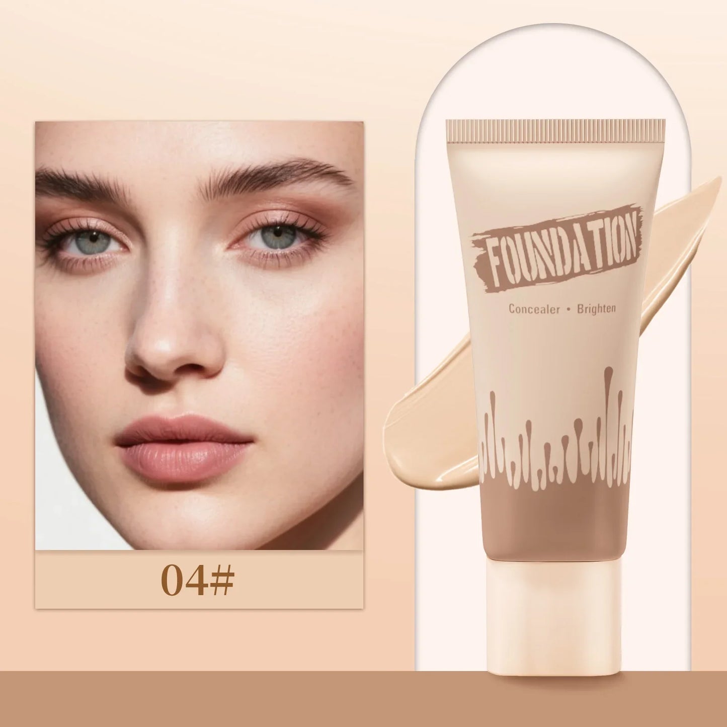 Hello Kiss Full Coverage Matte Liquid Foundation – Oil Control
