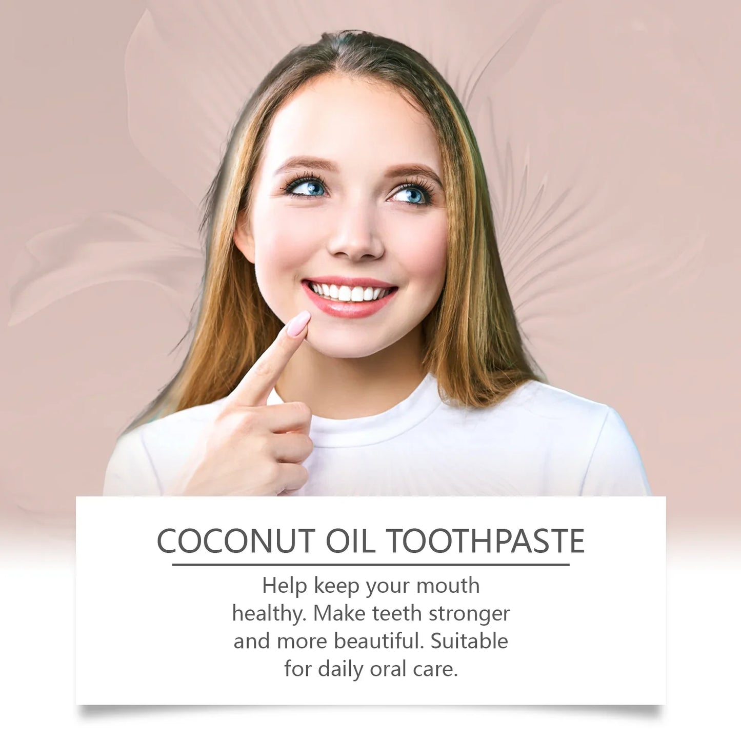 Oralhoe Coconut Oil Toothpaste – Brightening Family Oral Care
