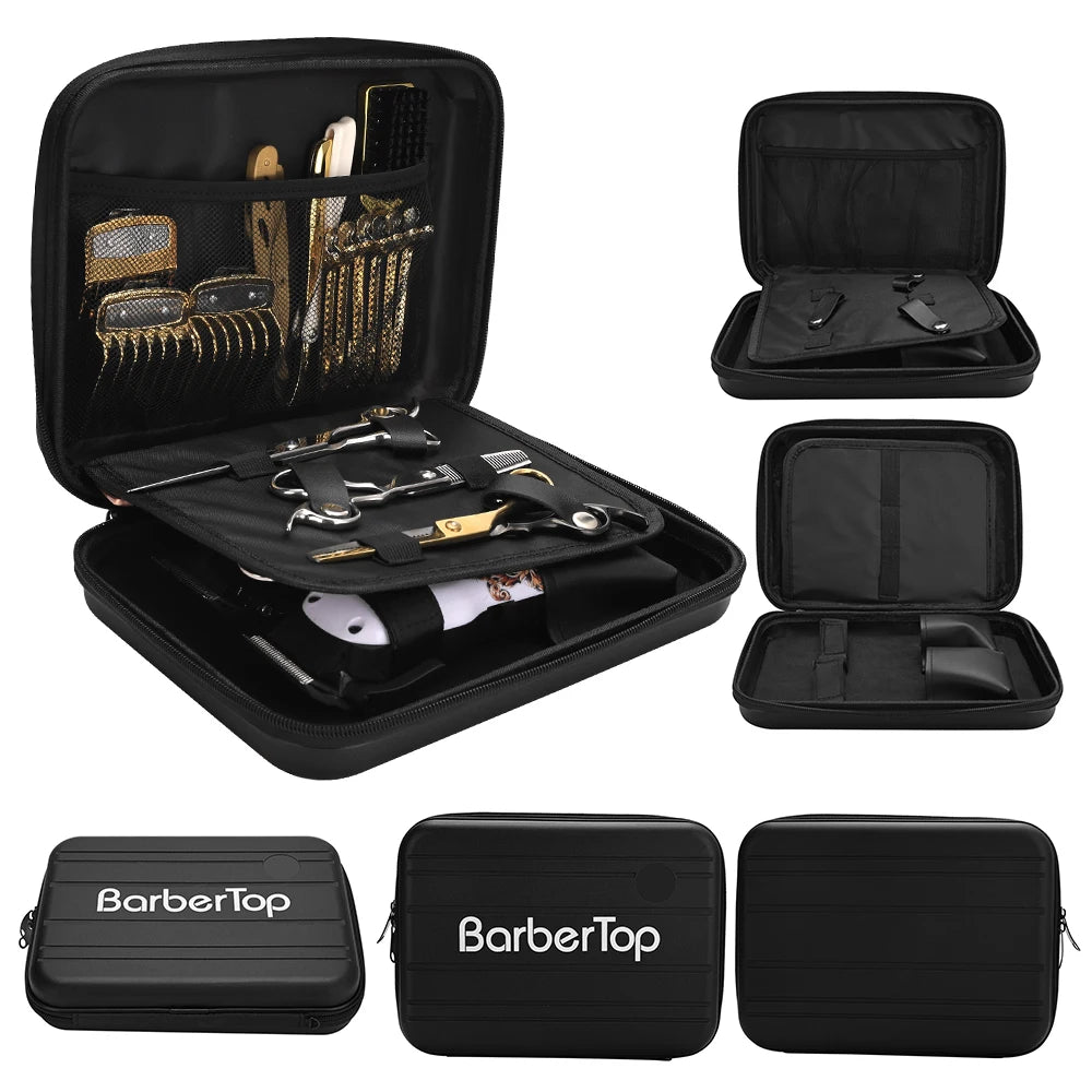 New Barber Shockproof Hair Scissors Case Bag Hair Scissor Bag Professional Comb Tools Storage Bags Makeup Travel Case Peaceful Pleasures Health and Wellness
