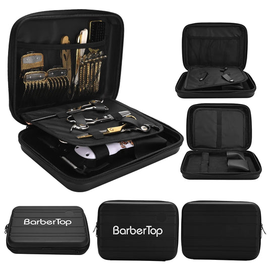 New Barber Shockproof Hair Scissors Case Bag Hair Scissor Bag Professional Comb Tools Storage Bags Makeup Travel Case Peaceful Pleasures Health and Wellness