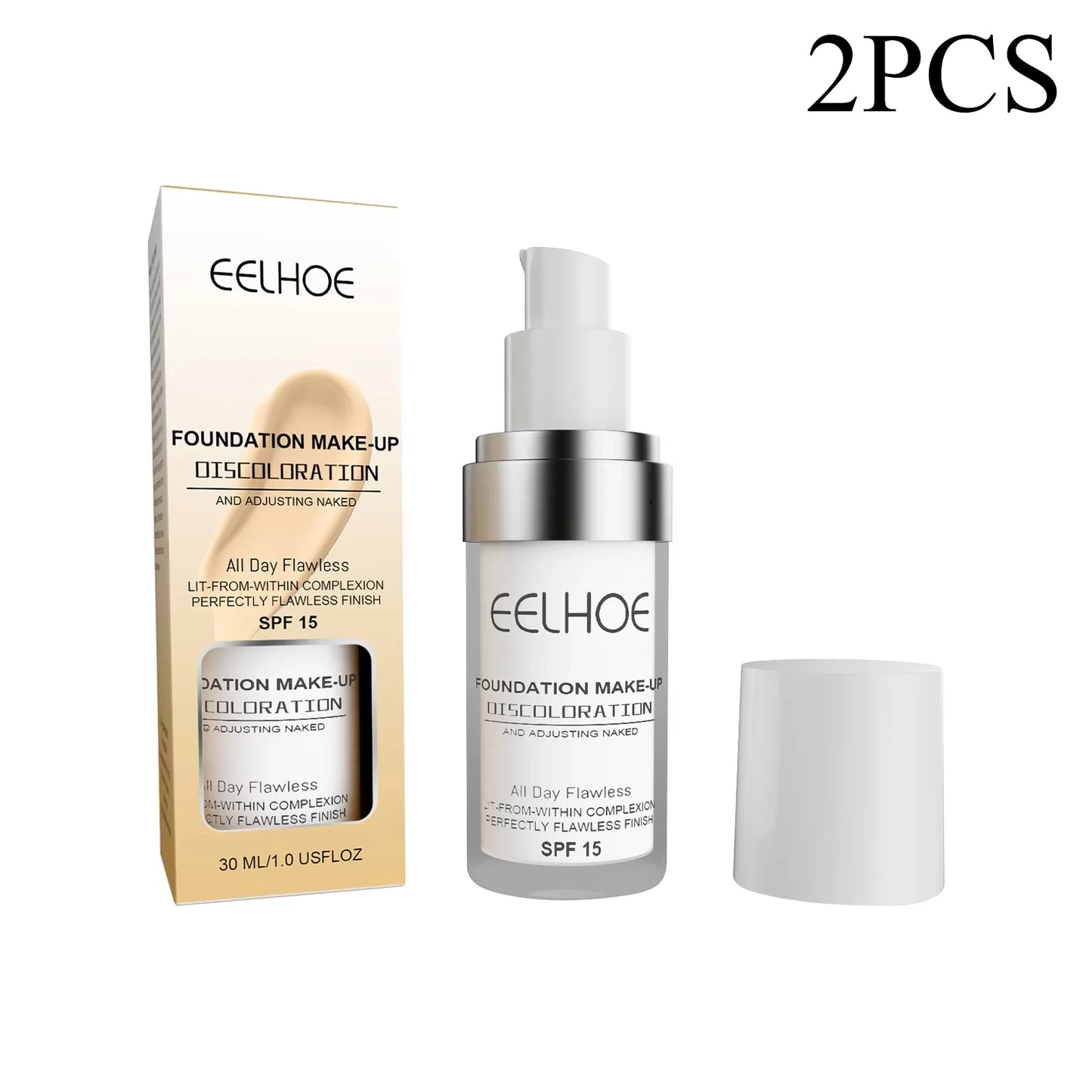 EELHOE Color Changing Liquid Foundation – Waterproof Full Coverage