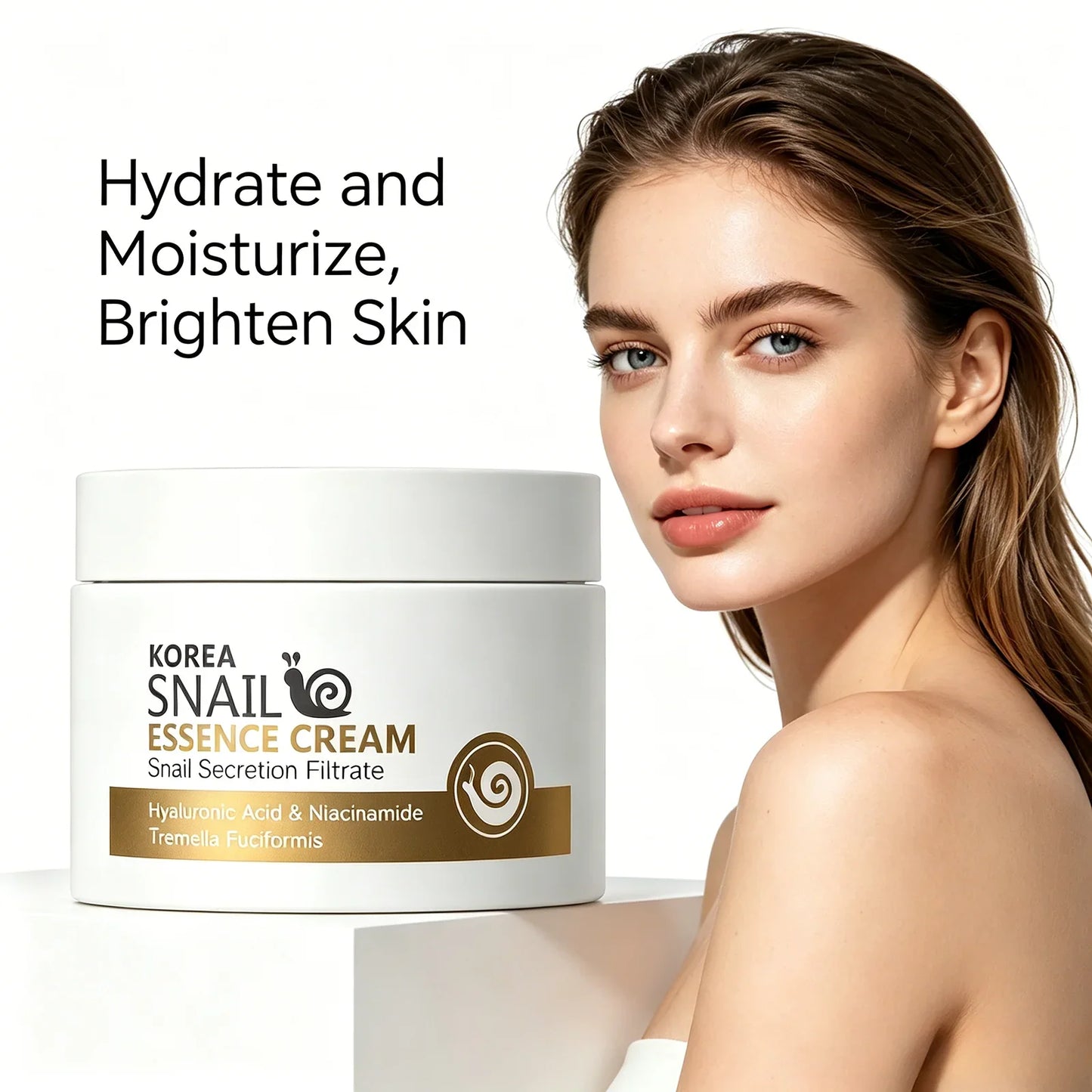 LAIKOU Snail Collagen Face Cream – Hydrating Moisturizer 25g