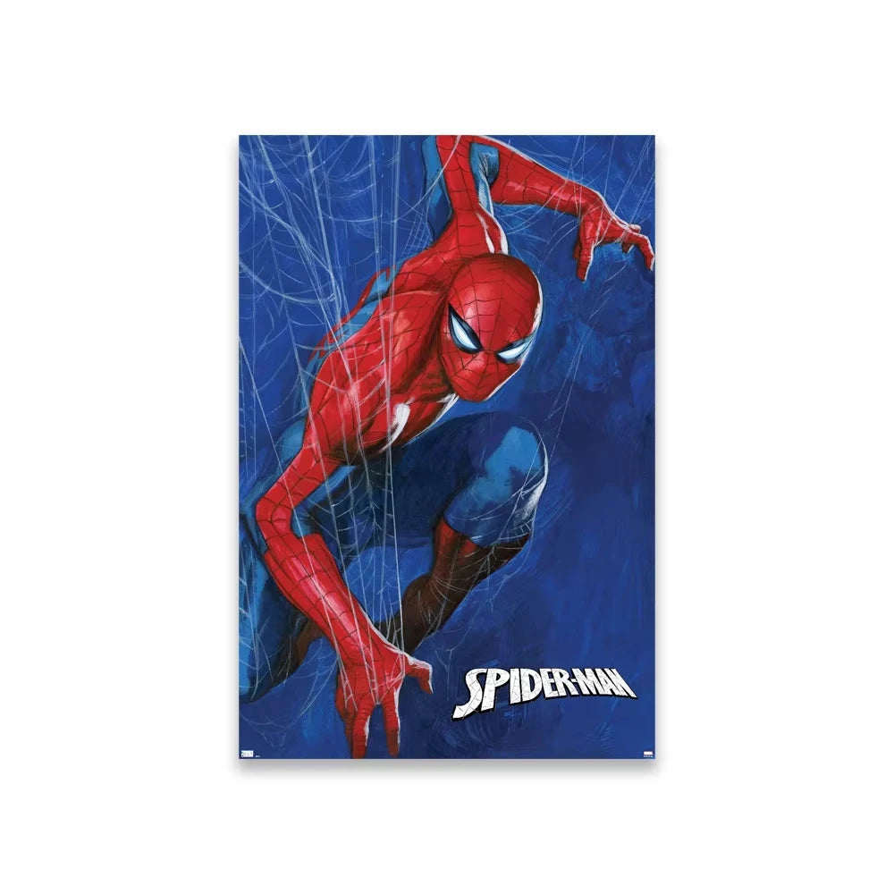 Spider Man Comics Poster Superhero Cartoon Movie Art Canvas Painting The Amazing Spider Man Prints Bedroom Decoration Peaceful Pleasures Health and Wellness 5 30x40cm
