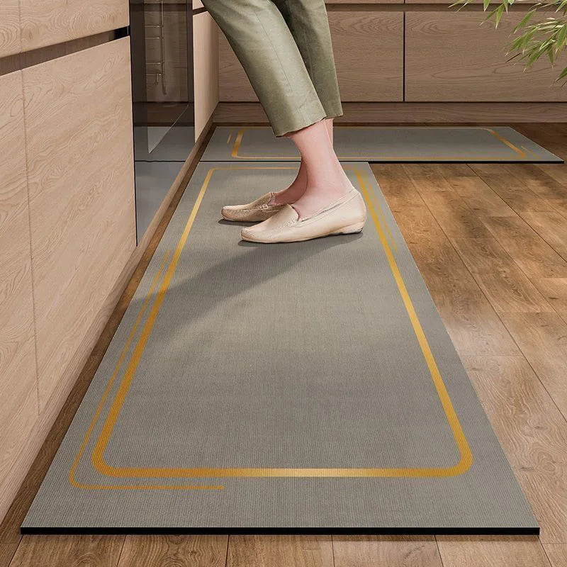 Diatomaceous Mud Floor Mat – Anti-Slip, Super Absorbent Bath & Kitchen