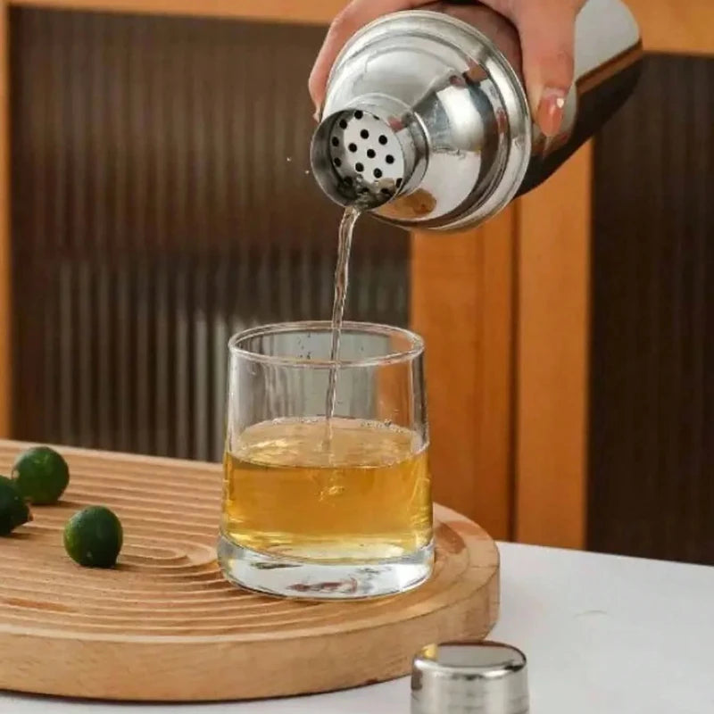 1pc Stainless steel cocktail shaker shaker cocktail shaker bar tool Peaceful Pleasures Health and Wellness