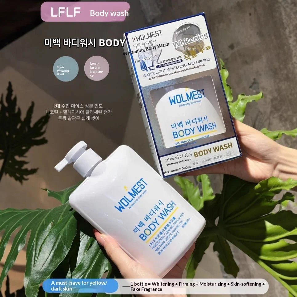 500ml Whitening Firming Body Wash – Anti-Acne Shower Gel