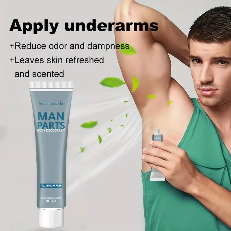 Men's Intimate & Underarm Deodorant Fragrance Cream | 20g